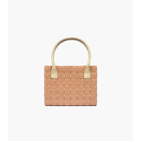 CHANEL Pink Puzzle Shoulder Bag A-A25126 - Picture 1 of 1